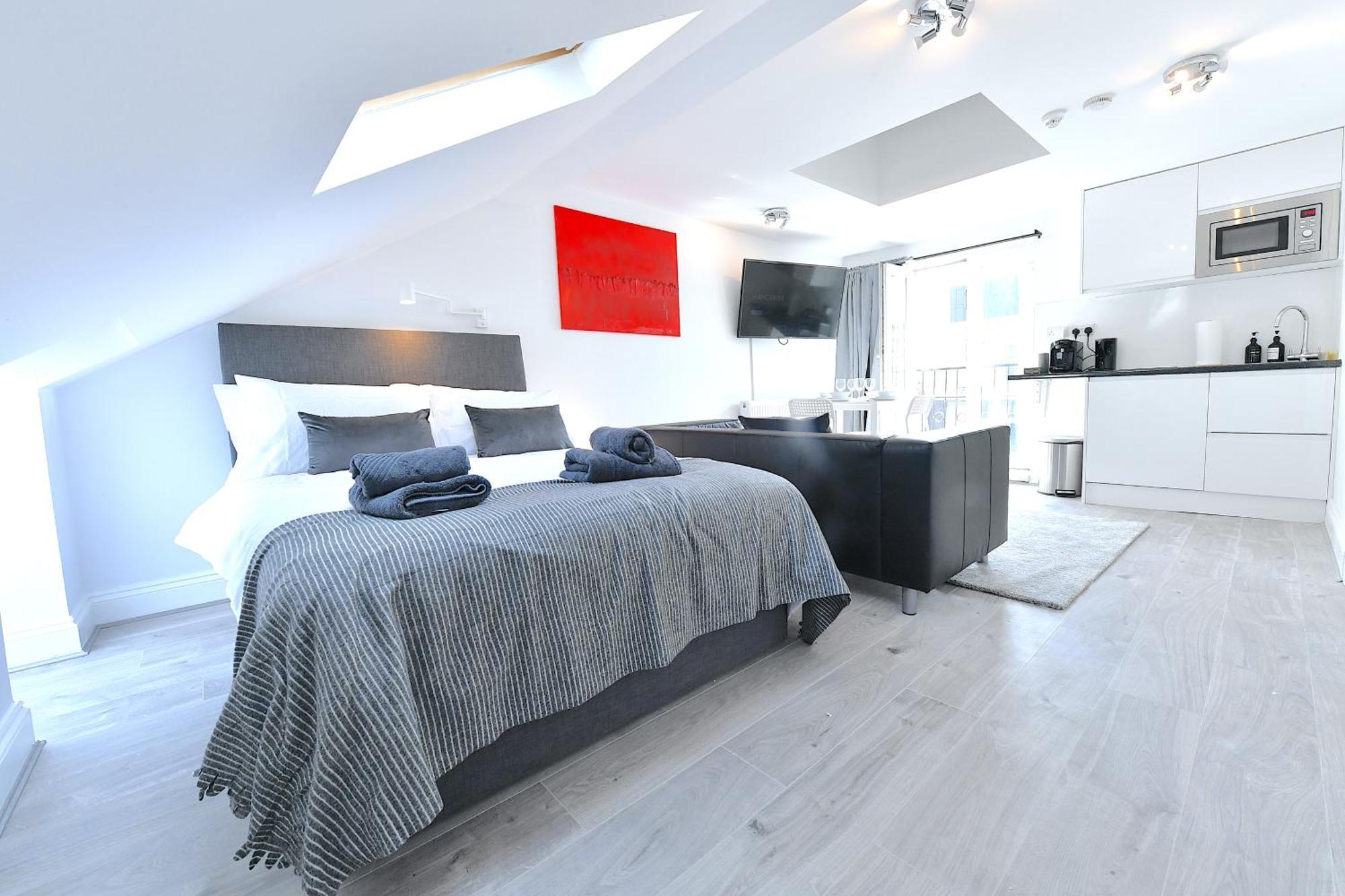 Central London Luxury Studios Fulham Close To Underground Newly Refurbished Eksteriør bilde