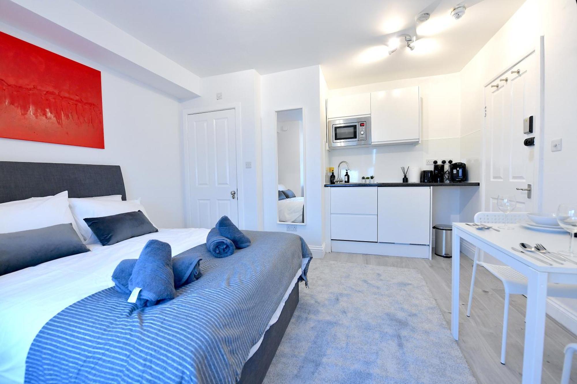 Central London Luxury Studios Fulham Close To Underground Newly Refurbished Eksteriør bilde