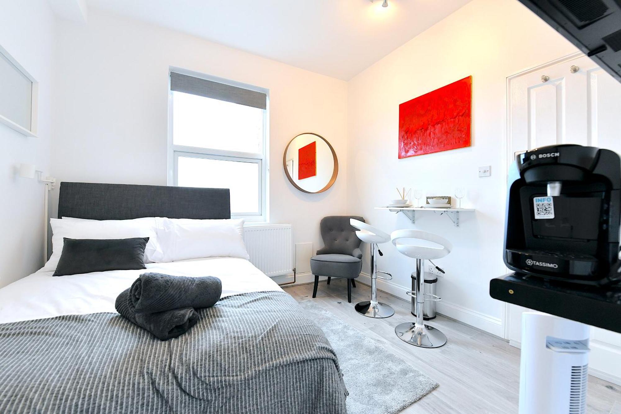 Central London Luxury Studios Fulham Close To Underground Newly Refurbished Eksteriør bilde