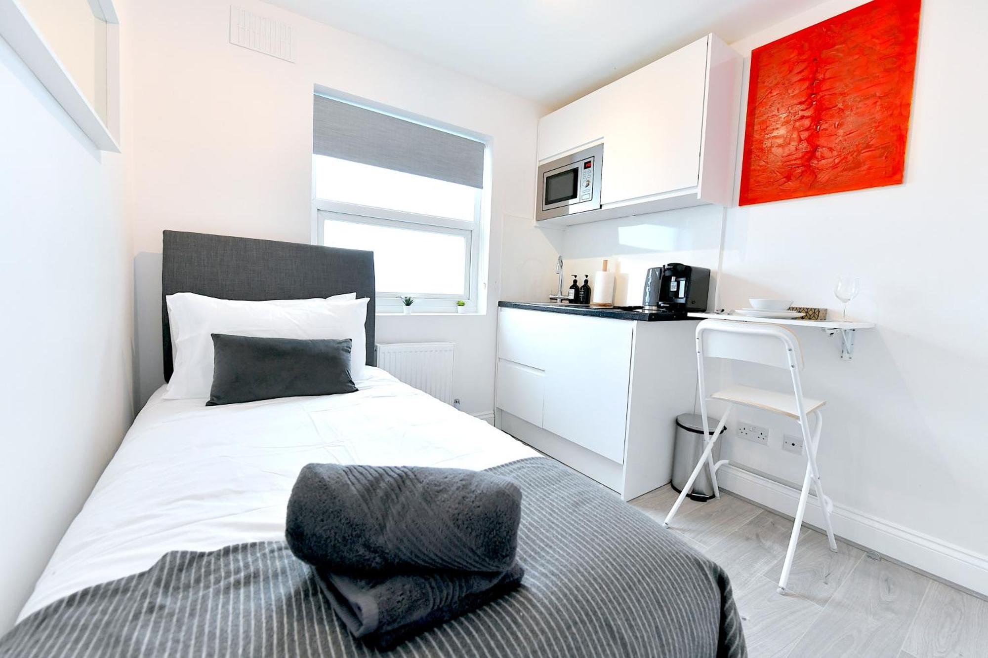 Central London Luxury Studios Fulham Close To Underground Newly Refurbished Eksteriør bilde